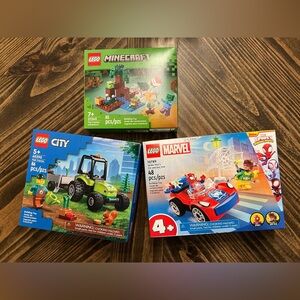 Lego bundle, Lego lot , 10789, 60390, 21240